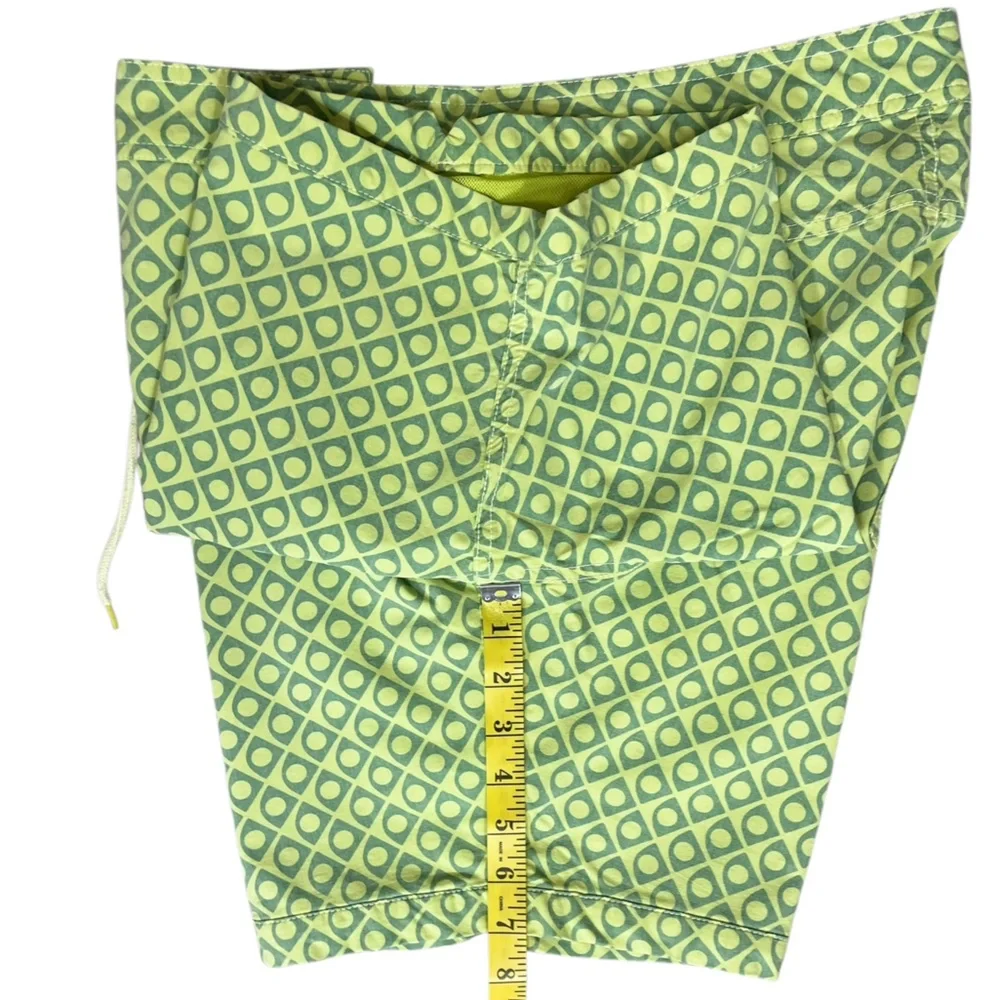 Original Paperbacks Geometric Patterned Swim Trunks - Picture 5 of 10
